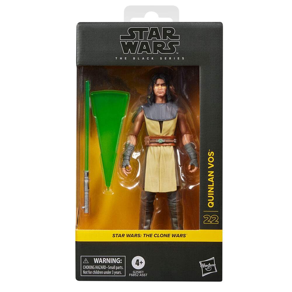Star Wars: Klonkrigene Quinlan Vos figur 15 cm