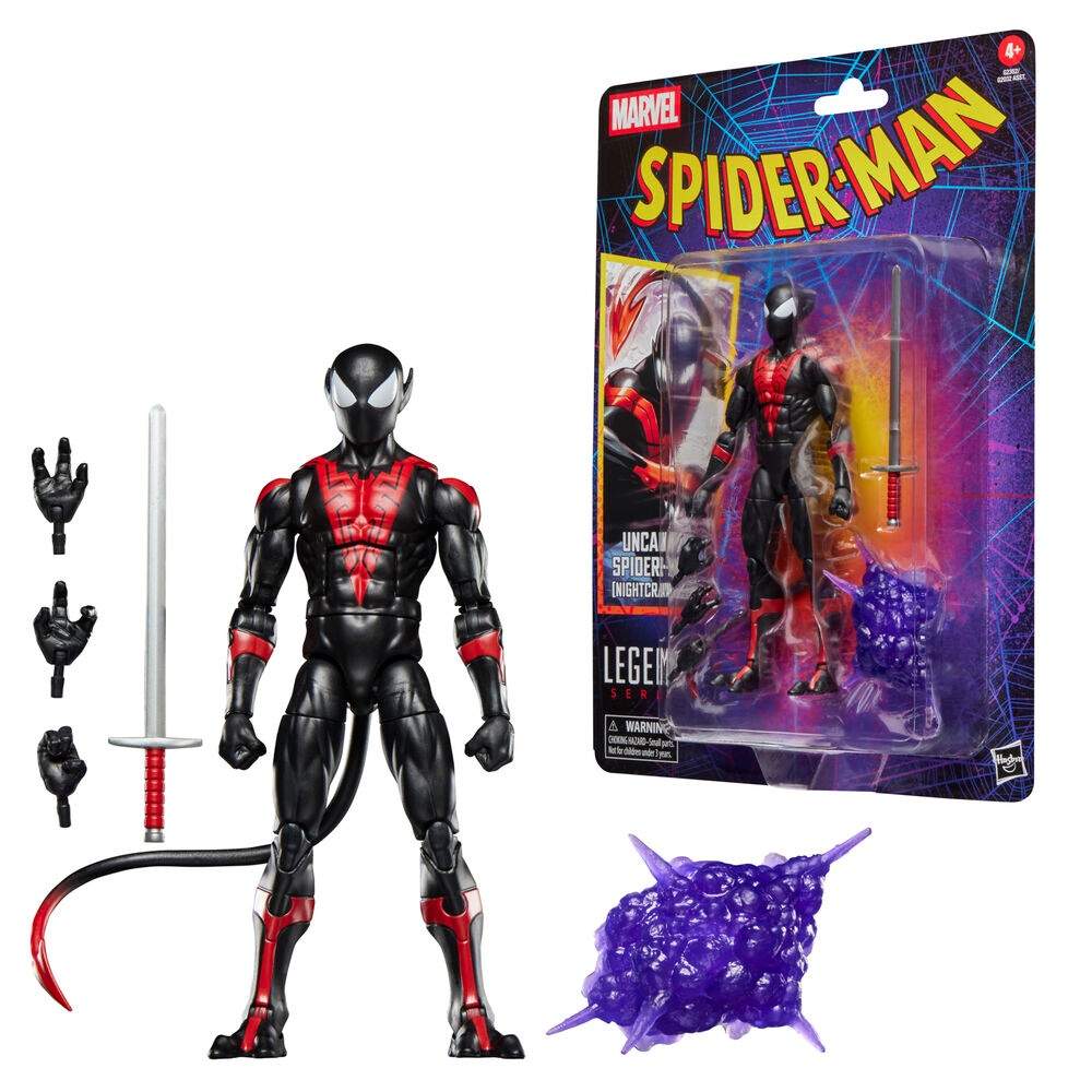 Marvel Legends Series Spider-Man Uncanny Spider-Man Nightcrawler figur 15 cm | Hem & Hobby | Pryloteket
