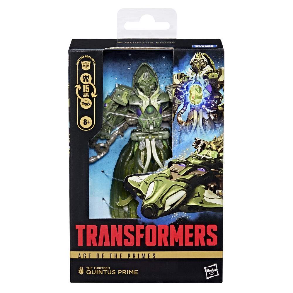 Transformers Age of the Primes Quintus Prime The Thirteen figur 14 cm
