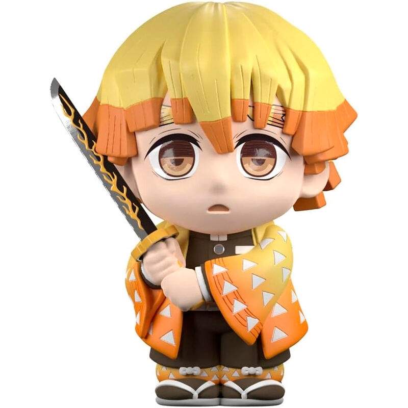 Demon Slayer Kimetsu no Yaiba Zenitsu Agatsuma raharasiafiguuri 20cm