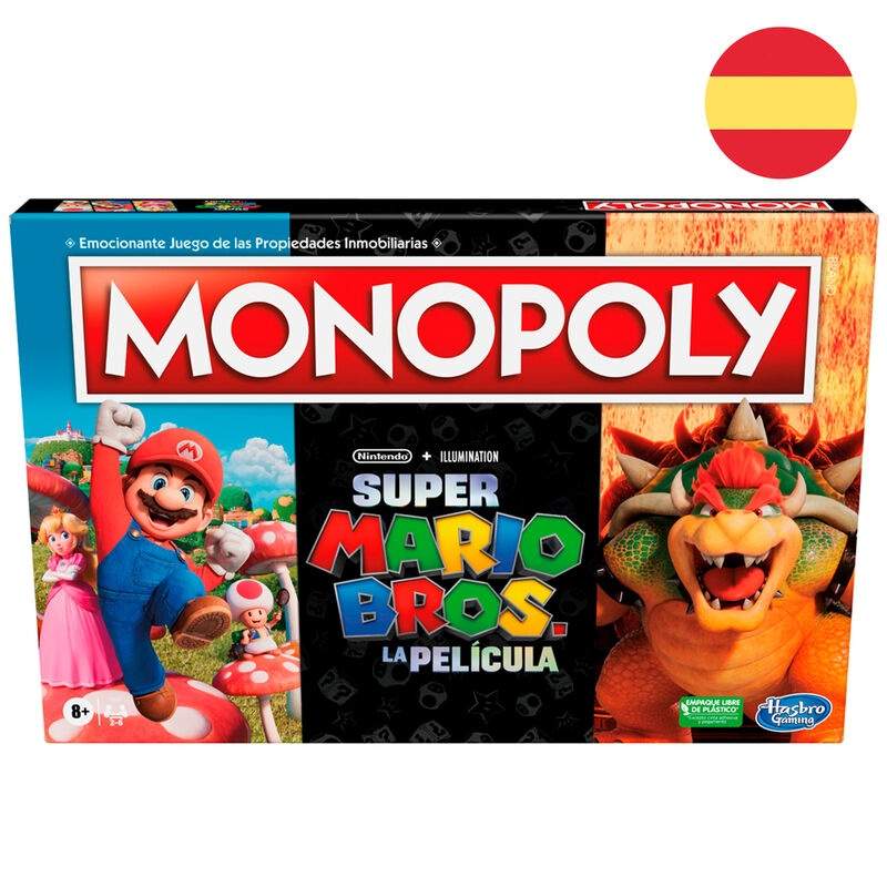 Espanjalainen Super Mario Bros. La Pelicula Monopoly -peli