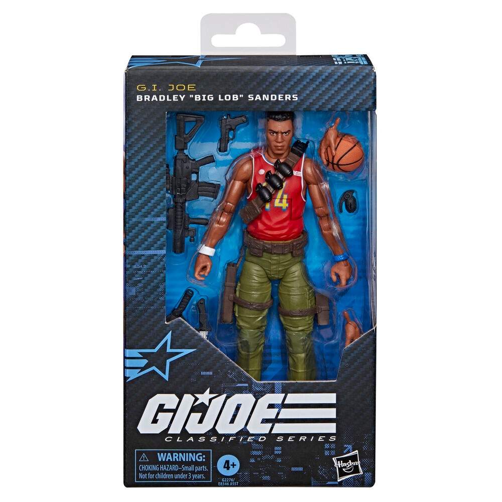 G.I. Joe Classified Series Bradley Big Lob Sanders -figuuri 15cm