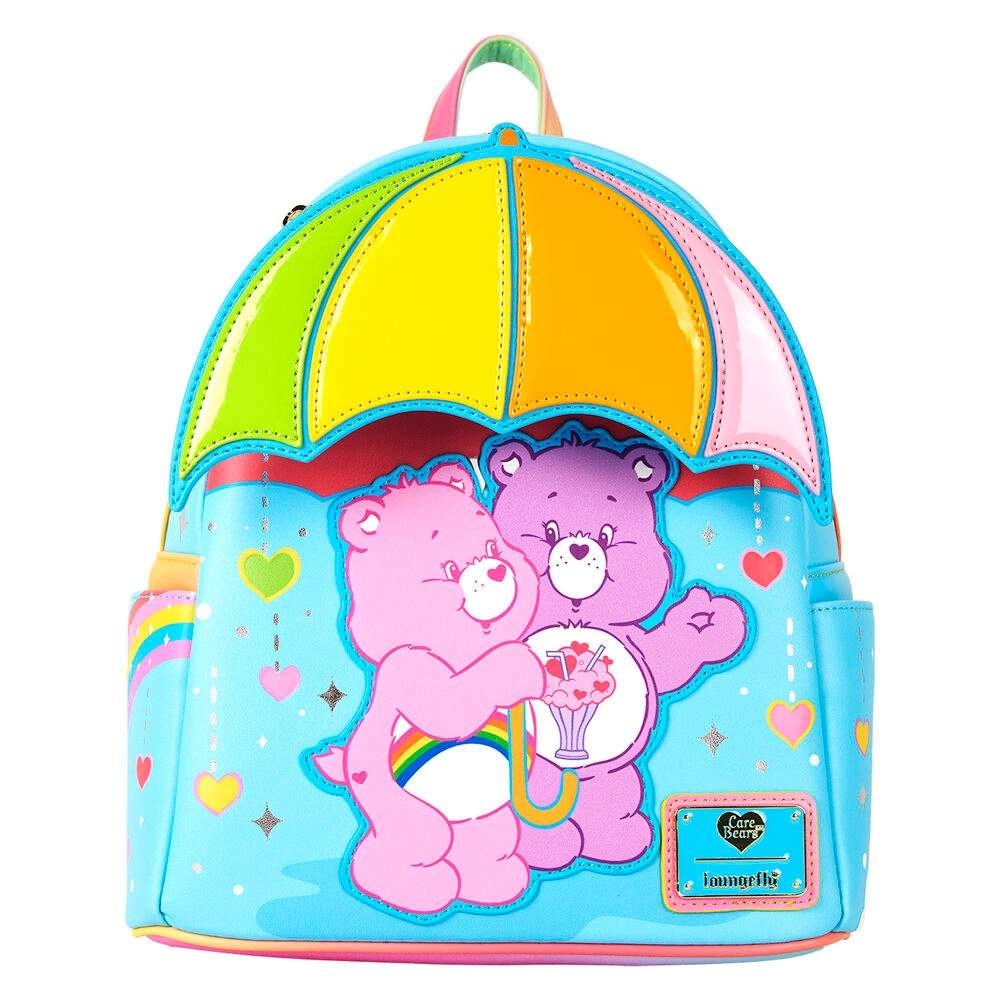 Loungefly Care Bears -sateenkaarireppu 26 cm