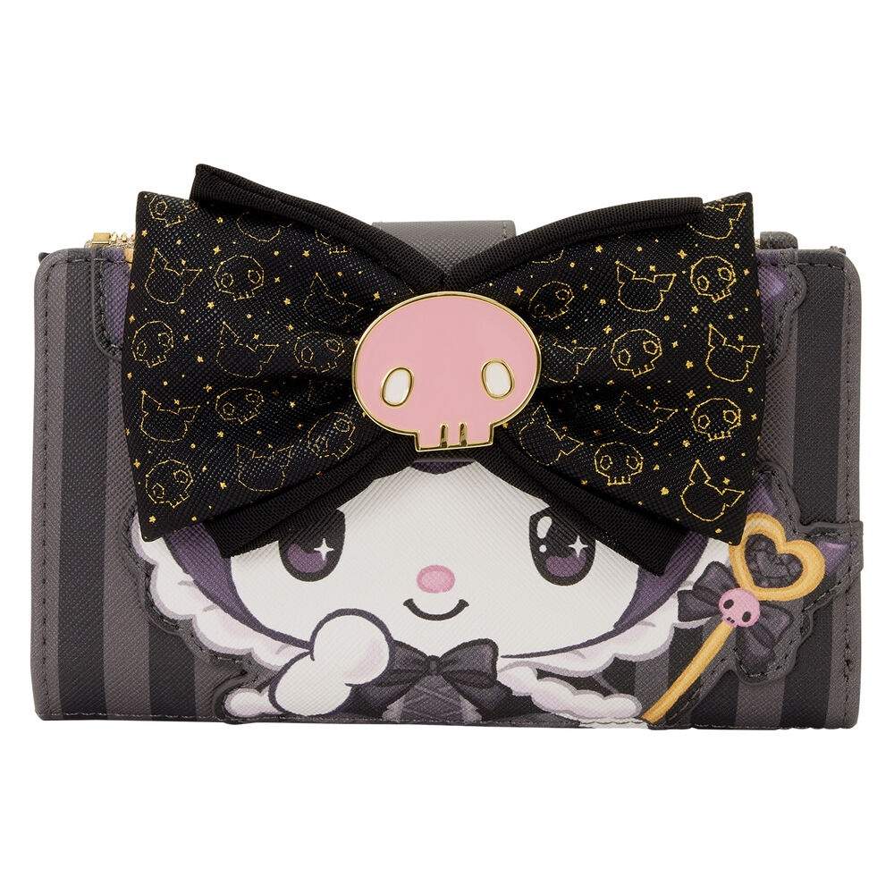 Loungefly Hello Kitty Kuromi 20-årsjubileumsplånbok | Hem & Hobby | Pryloteket