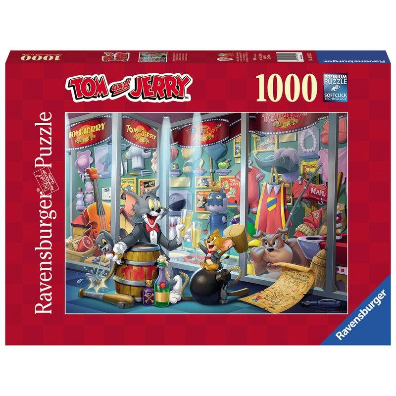 Tom og Jerry puslespil 1000 brikker