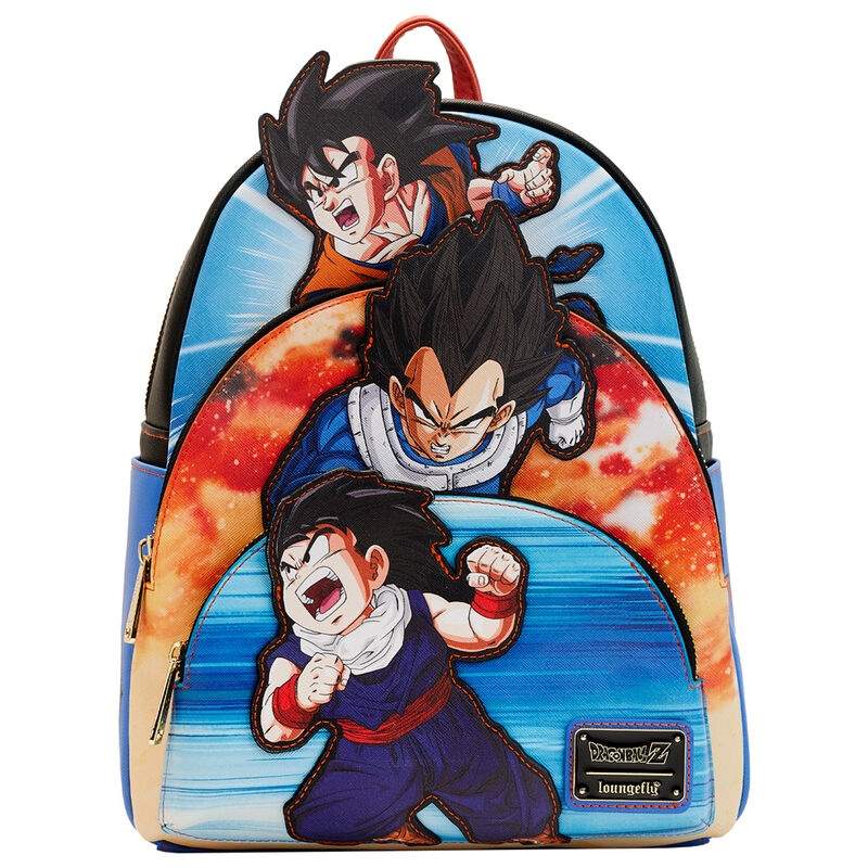 Loungefly Dragon Ball Z Trio-ryggsäck 31 cm | Hem & Hobby | Pryloteket