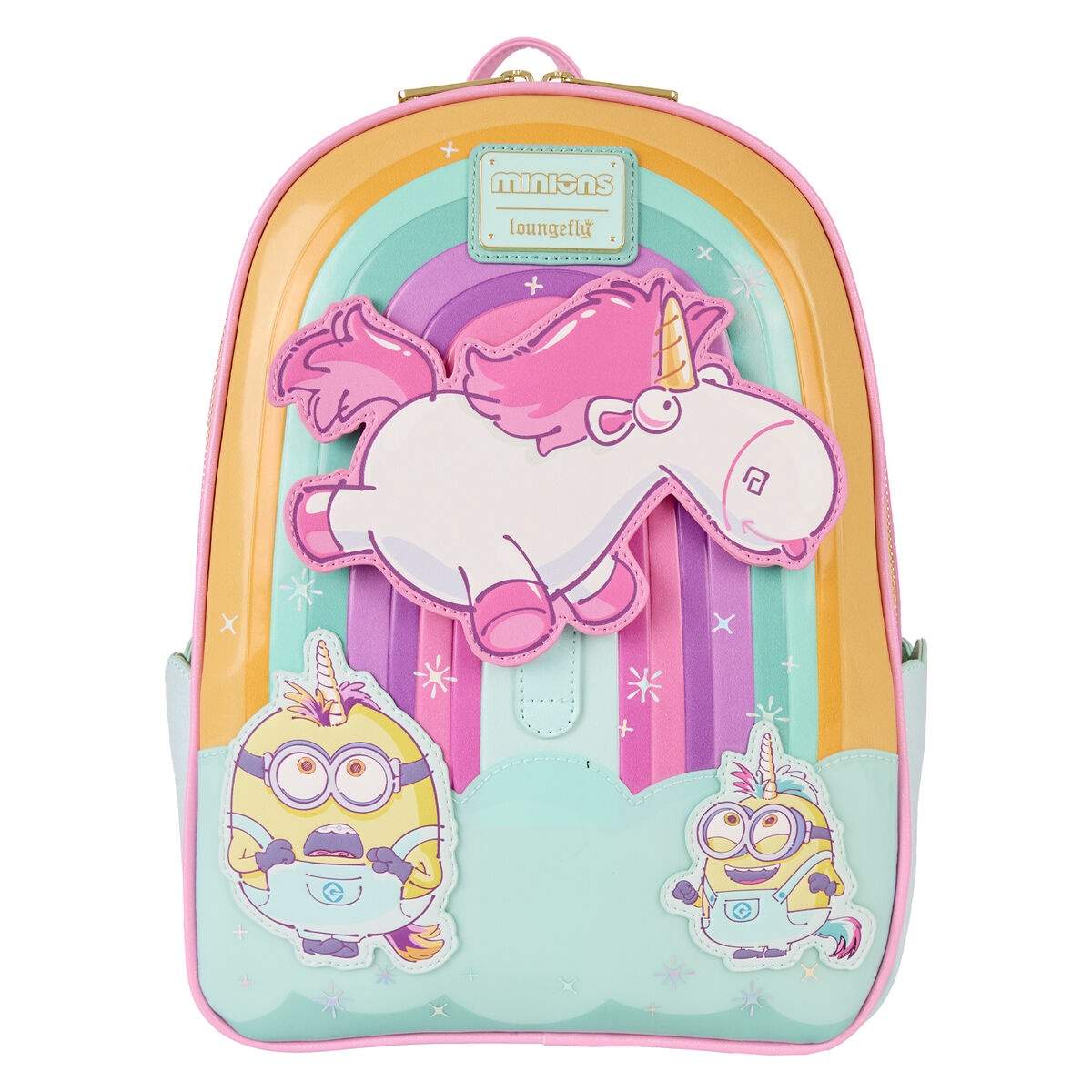 Loungefly Minions Fluffig Enhörningsryggsäck 30cm | Hem & Hobby | Pryloteket