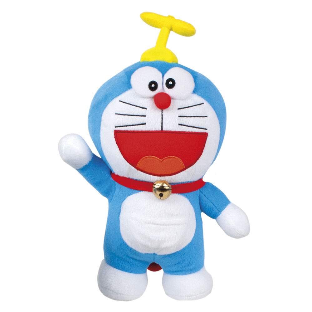 Doraemon Cap-Copter Doraemon plyslegetøj 40cm