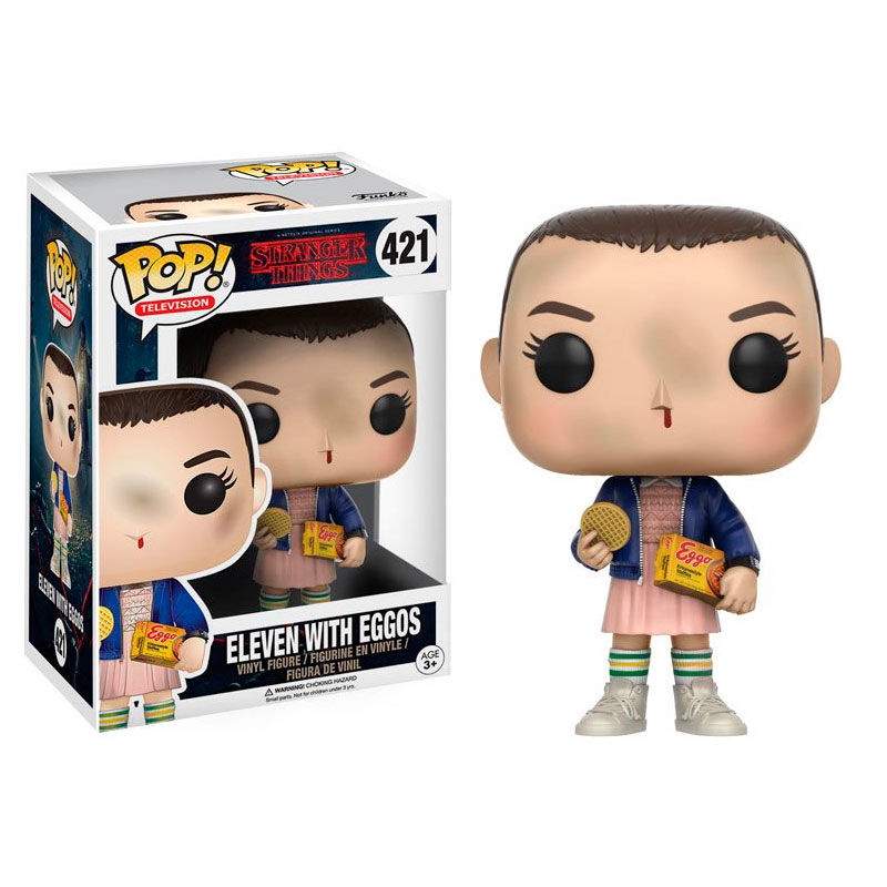 POP-figur Stranger Things Eleven med Eggos
