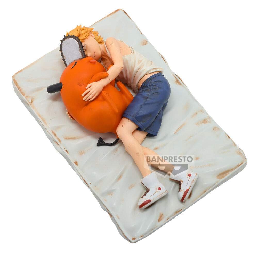 Motorsavmanden Denji & Pochita Break Time figur 14 cm