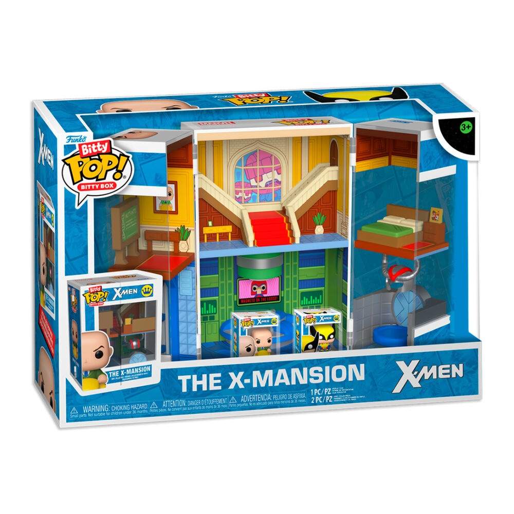 Bitty Boxes figur Marvel X-Men The X Mansion