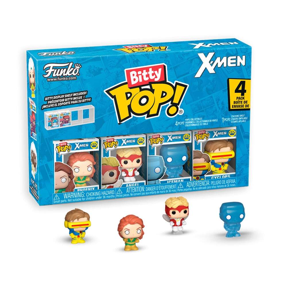 Blister 4 figurer Bitty POP Marvel X-Men Jean Grey