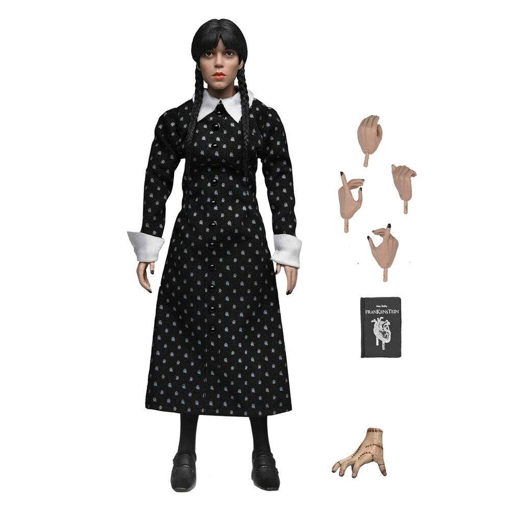 Wednesday Clothed Action Wednesday Addams figur 20 cm | Hem & Hobby | Pryloteket