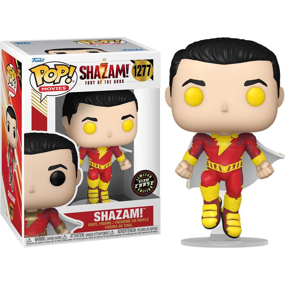 POP-figur DC Comics Shazam! Gudarnas raseri Shazam Chase | Hem & Hobby | Pryloteket