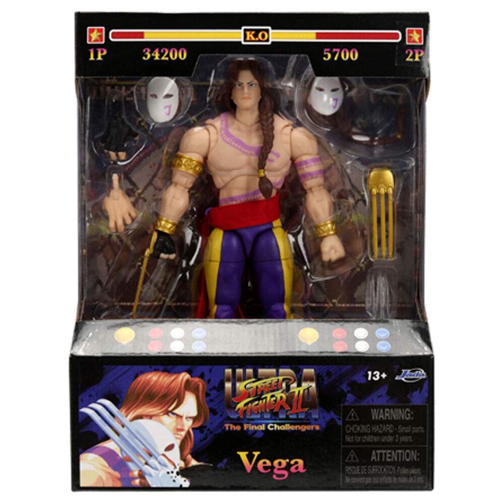 Street Fighter II Vega-figur 15 cm | Hem & Hobby | Pryloteket