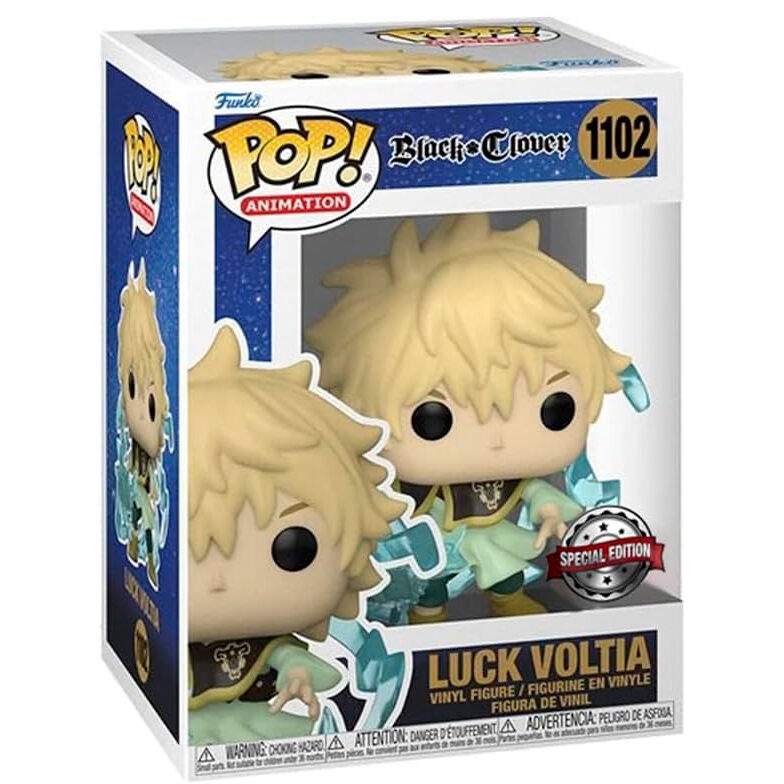 POP-figur Black Clover Luck Voltia Exklusiv | Hem & Hobby | Pryloteket