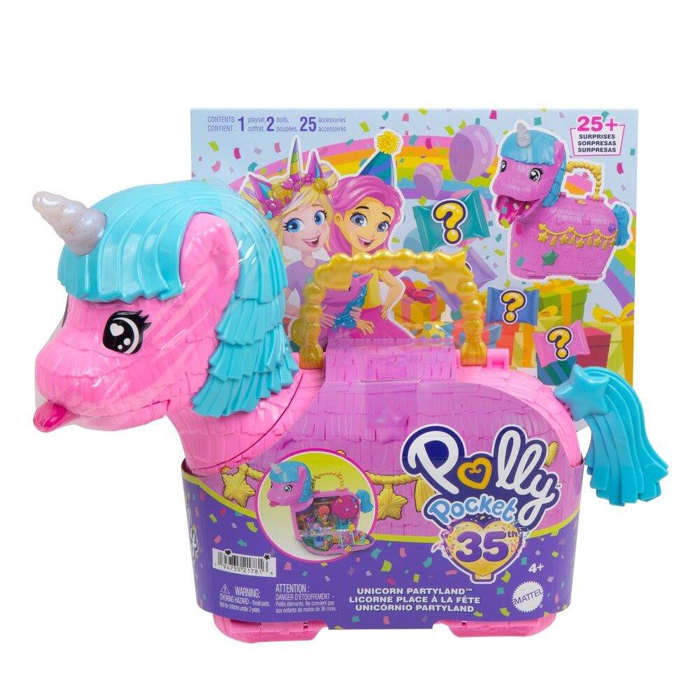 Polly Pocket Partyland Enhjørningskiste