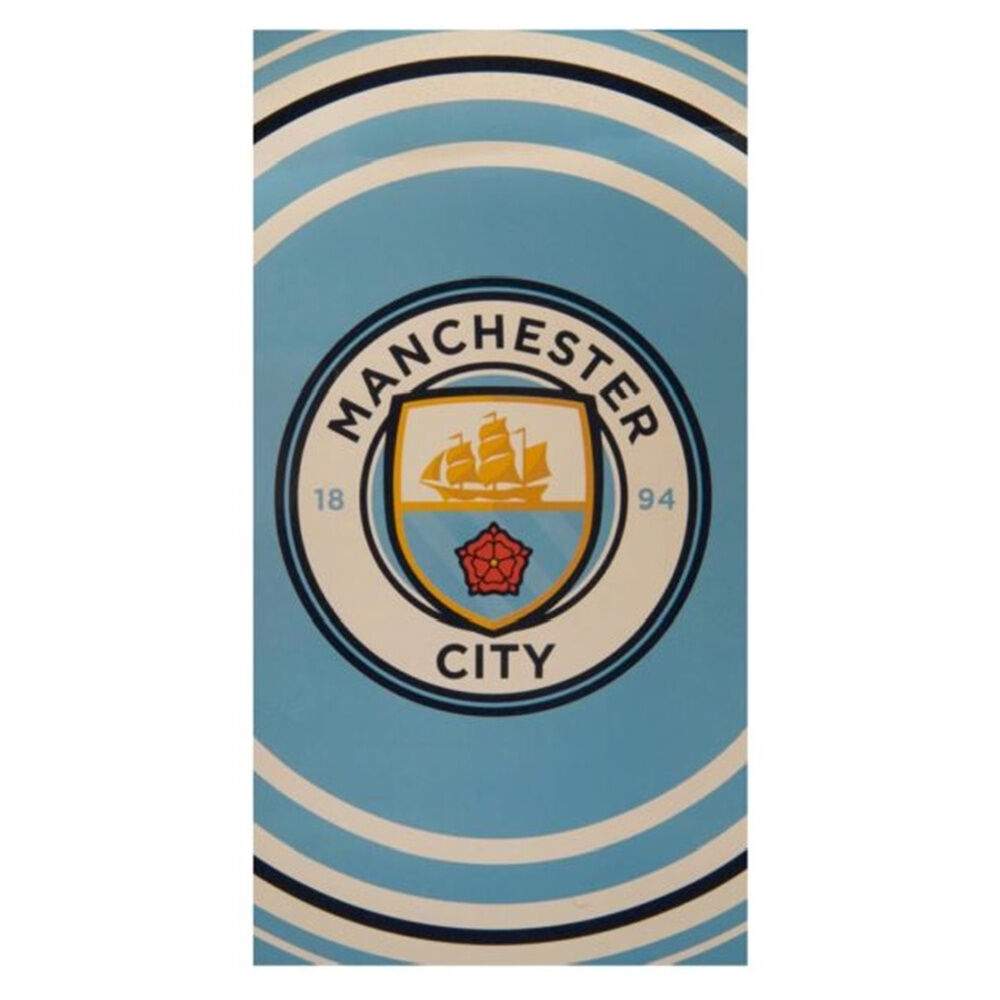 Manchester City mikrofiber strandhandduk | Hem & Hobby | Pryloteket