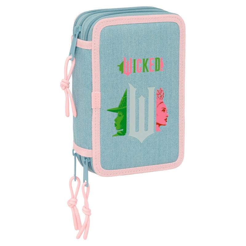 Wicked tredobbelt penalhus 37 stk.