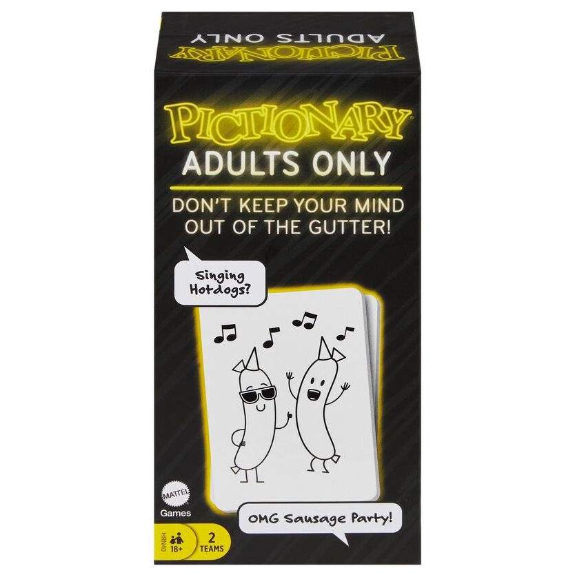 Spansk Pictionary brætspil til voksne