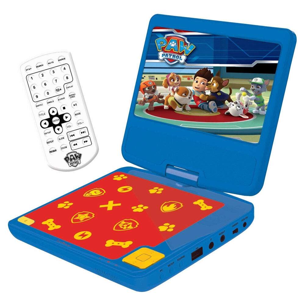 Paw Patrol bærbar DVD-afspiller