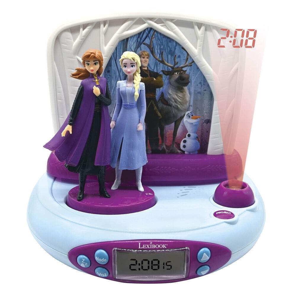 Disney Frozen 3D-projektoriherätyskello