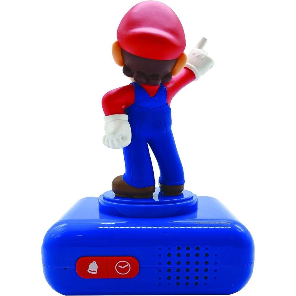 Super Mario Bros Mario Digital vækkeur natlampe