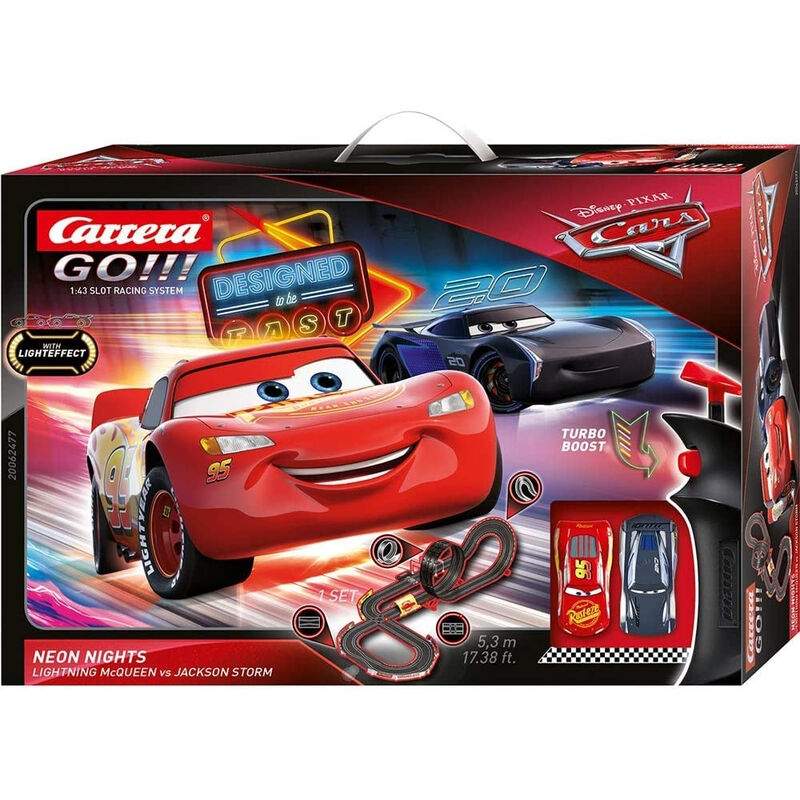 Disney Pixar Cars Rayo & Storm racingbanans ljus | Hem & Hobby | Pryloteket