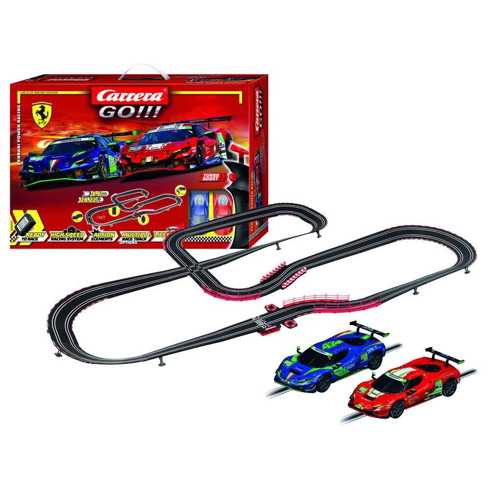 Carrera GO!!! Ferrari Power Racing - Racingbana | Hem & Hobby | Pryloteket