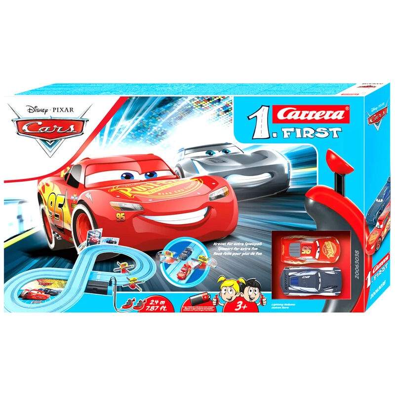 Disney Pixar Cars Rayo & Storm Racing Circuit | Hem & Hobby | Pryloteket