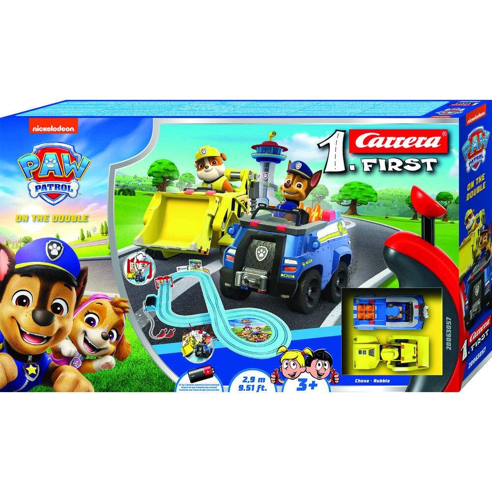 Paw Patrol på Double Racing-banen
