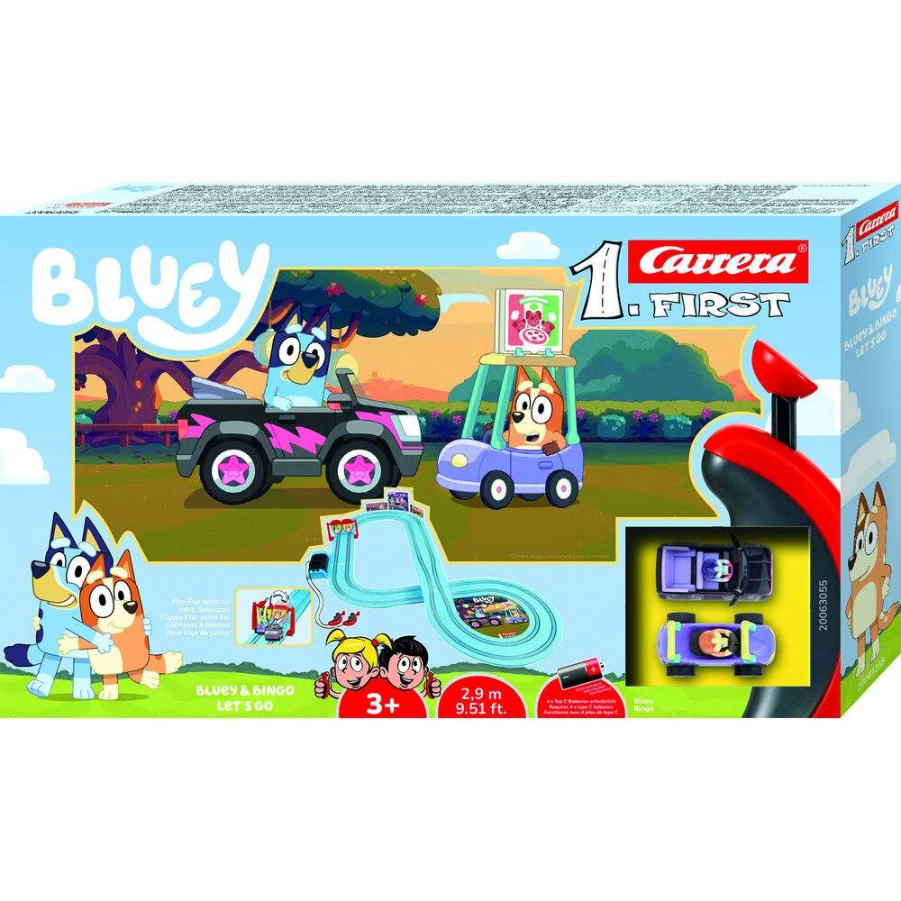 Bluey - Bluey & Bingo Lad os køre racerbane