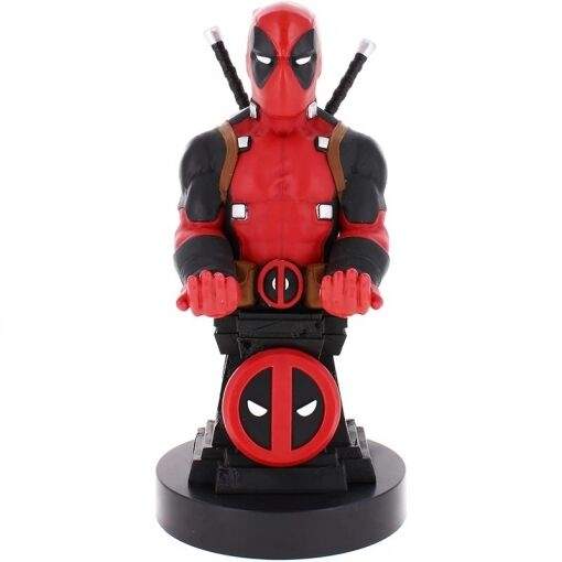 Marvel Deadpool figur klämfäste Kabelhållare 21cm