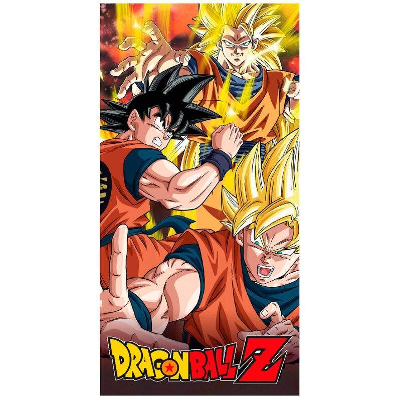 Dragon Ball Z mikrofiber strandhåndklæde