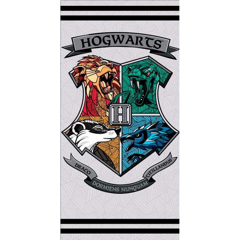 Harry Potter Hogwarts mikrofiber strandhåndklæde