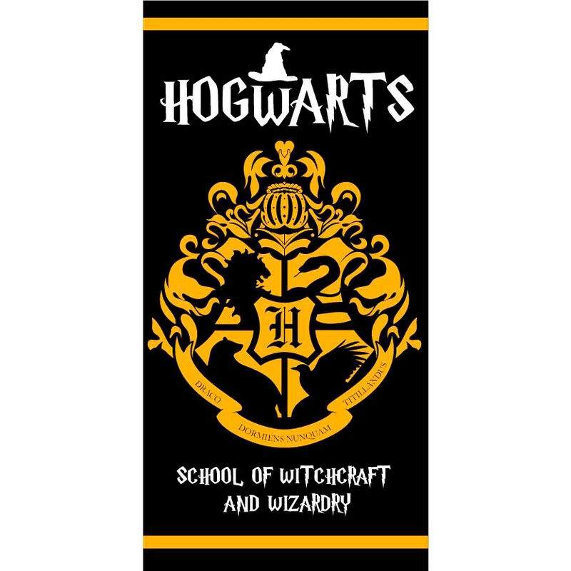 Harry Potter Hogwarts mikrofiber strandhåndklæde