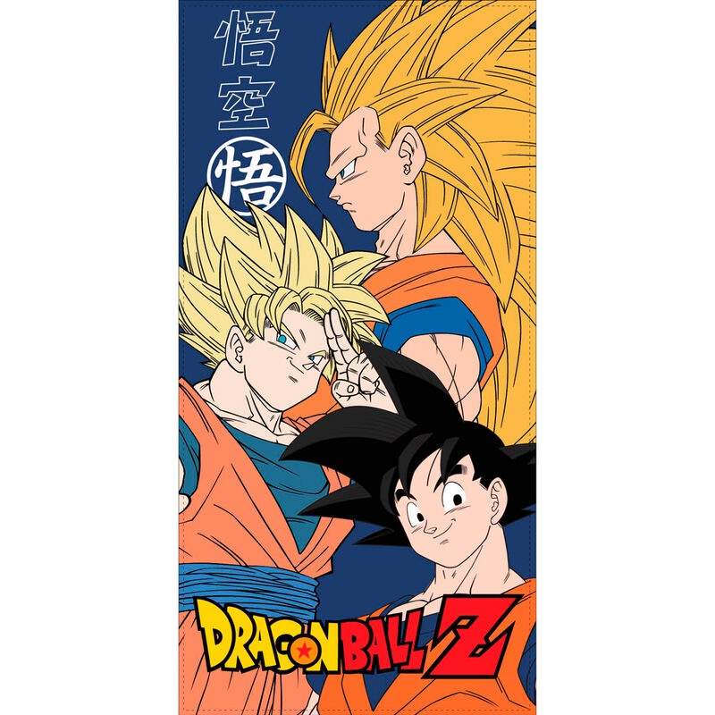 Dragon Ball Z mikrofiber strandhåndklæde