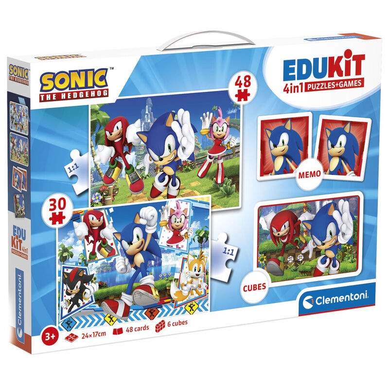 Sonic The Hedgehog Edukit 4 i 1 | Hem & Hobby | Pryloteket