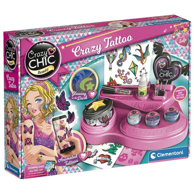 Crazy ChicTattoo-spel | Hem & Hobby | Pryloteket