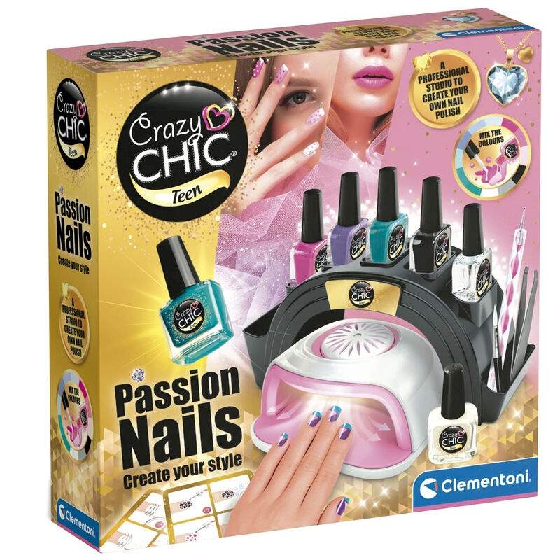 Crazy Chic Nail Passion-spelset | Hem & Hobby | Pryloteket