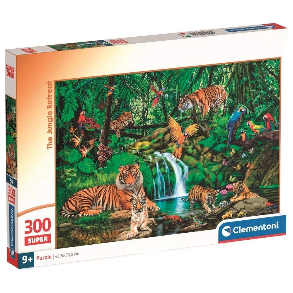 Jungle Retreat superpuslespil 300 brikker