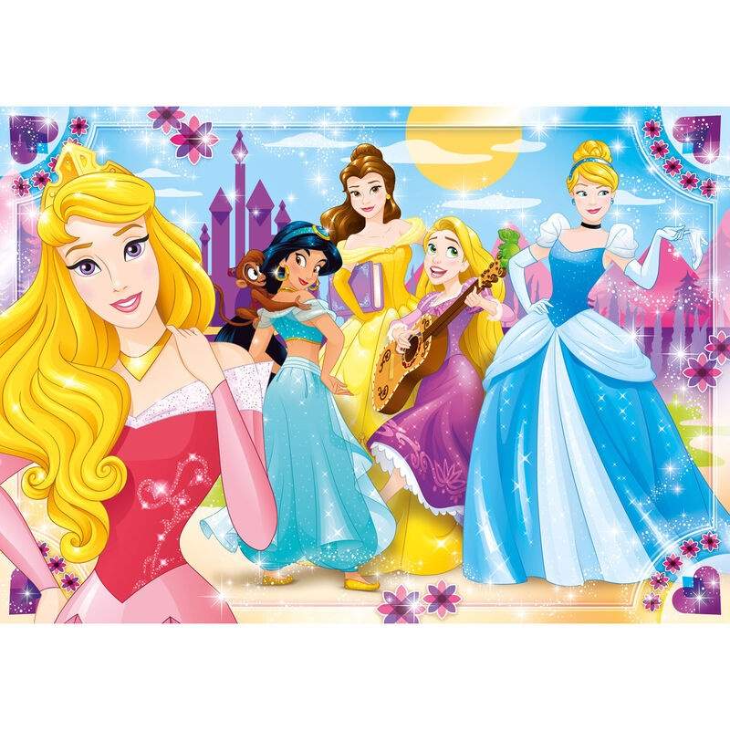 Disney Prinsesse Maxi Puslespil 104 brikker