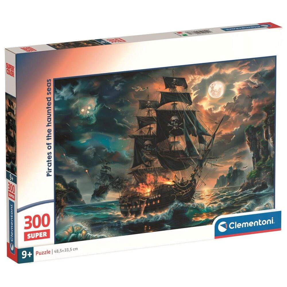 Pirates of the Haunted Seas superpuslespil 300 brikker