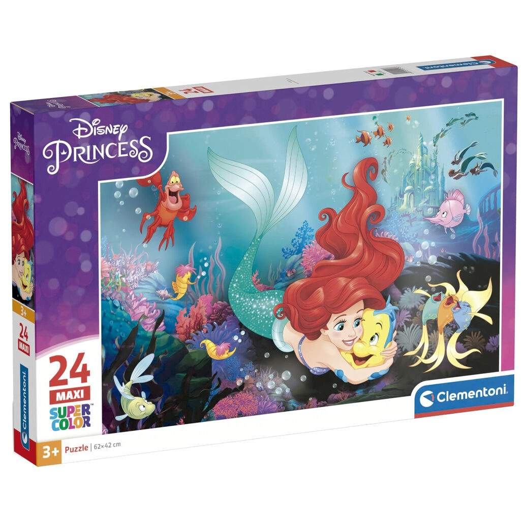Disney Havfruen Lille maxi puslespil 24 brikker
