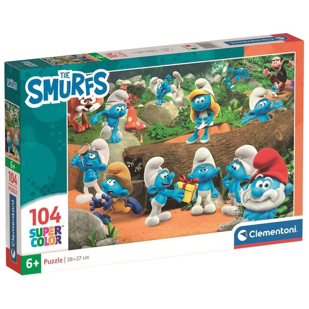 Smurfarna pussel 104 bitar | Hem & Hobby | Pryloteket