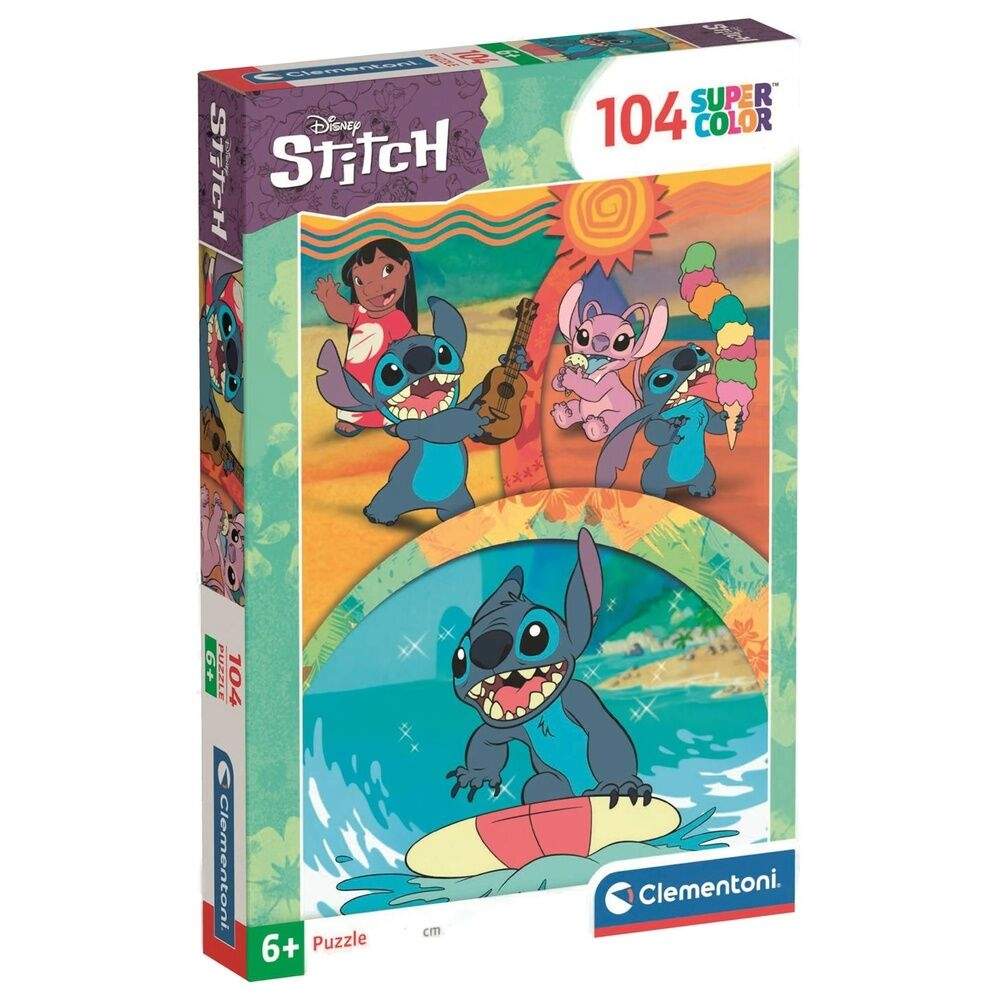 Disney Stitch-pussel 104 bitar | Hem & Hobby | Pryloteket