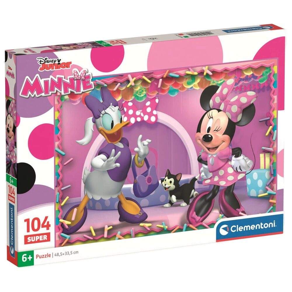 Disney Minnie superpuslespil 104 brikker