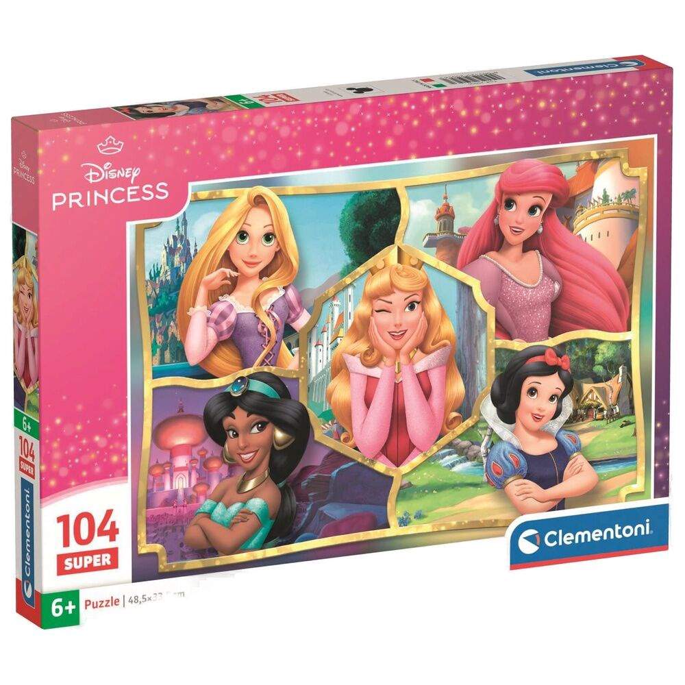 Disney Prinsessor Superpussel 104 bitar | Hem & Hobby | Pryloteket