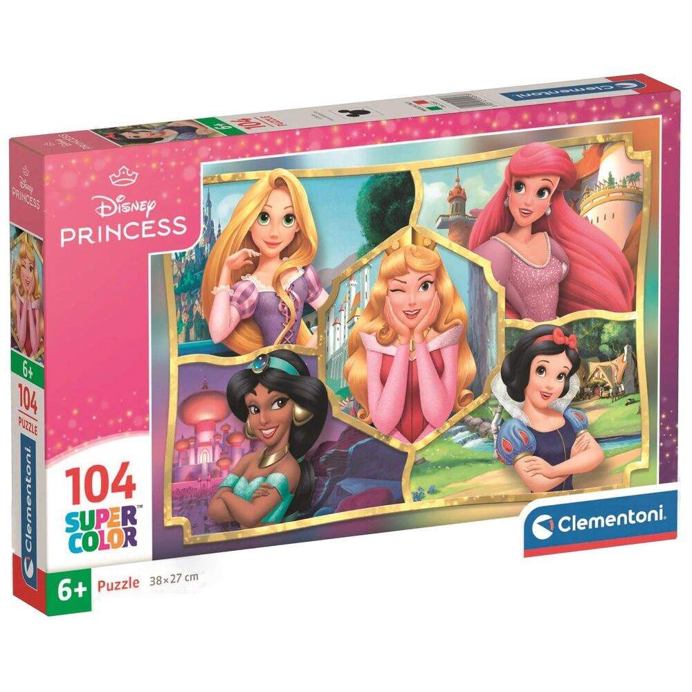 Disney Prinsesse Puslespil 104 brikker
