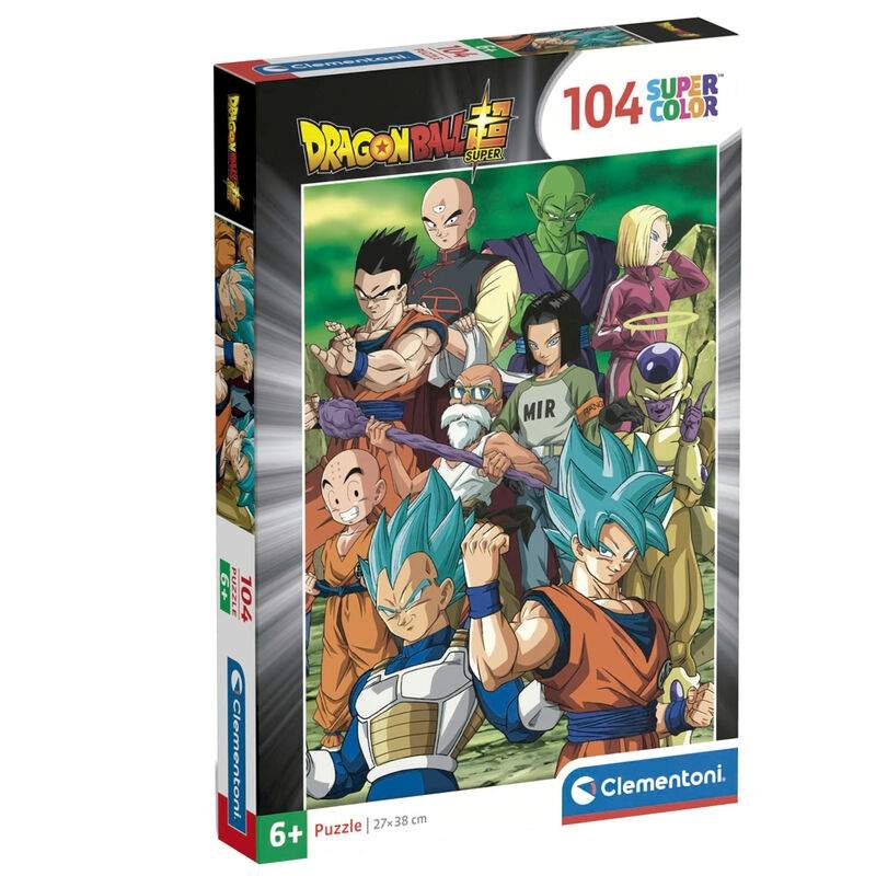 Dragon Ball Super puslespil 104 brikker